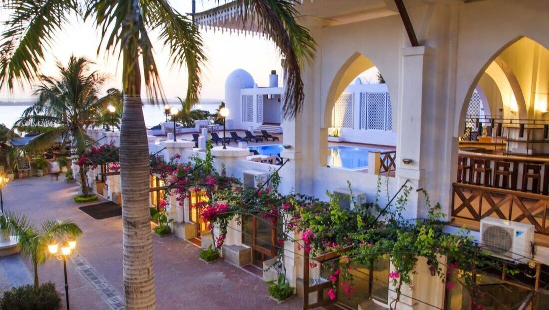 Hotelanlage in der Stadt Dar es Salaam