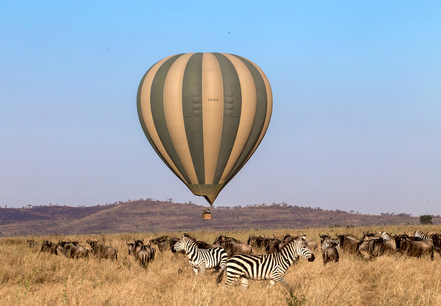 Heißluftballon Safaris 